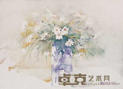 毕鸣仁 花卉 35×50cm